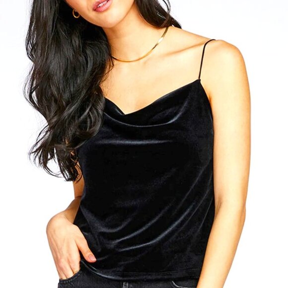 Gentle Fawn Sofie Velvet Adjustable Strap Tank Top Size M EUC - Picture 1 of 10
